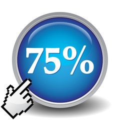 75 PERCENT ICON