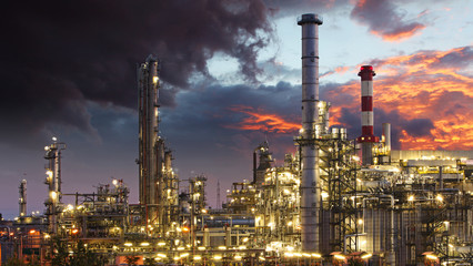 Oil indutry refinery - factory