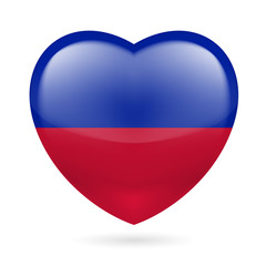 Heart icon of Haiti