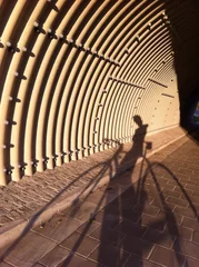 Foto op Plexiglas Fahrradtunnel © heavyshots