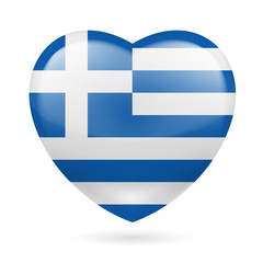 Heart icon of Greece