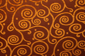 The texture of the textile material of various shapes