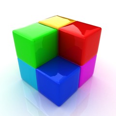 Fototapeta premium 3d abstract background