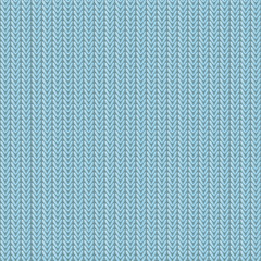 Seamless knitted pattern monochrome bluish color.