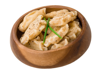 Vareniki - stuffed dumplings