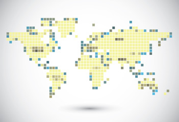 Global connection of cells