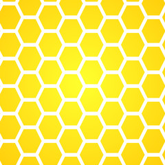 Seamless pattern geometric pattern with honeycombs. Vector