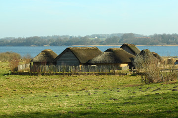 Wikinger Häuser Haithabu