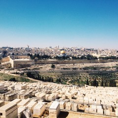 jerusalem skyline quadratisch