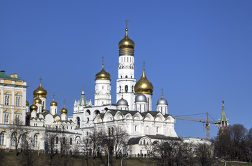 Fototapeta na wymiar Kościoły Kreml. Rosja.