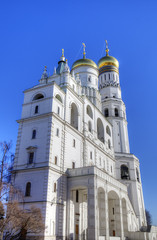 Fototapeta na wymiar Dzwonnica Iwana Wielkiego. Kreml moskiewski, Rosja