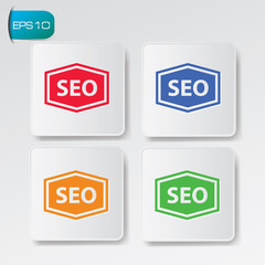 SEO symbol,vector