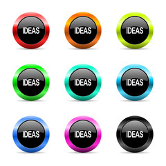  ideas icon vector set