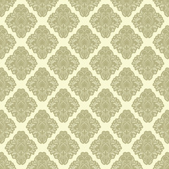 vector seamless backdrop. damask pattern. flower wallpaper