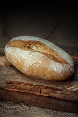 fresh bread and wheat