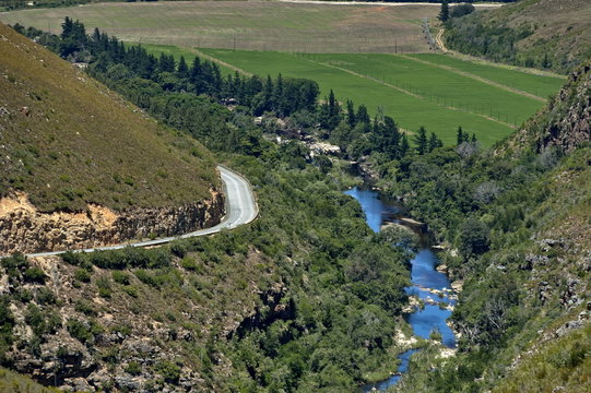 Tradouw pass in Western cape, South Africa