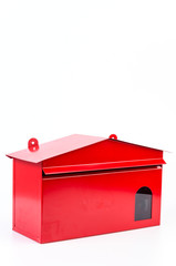 Red mailbox