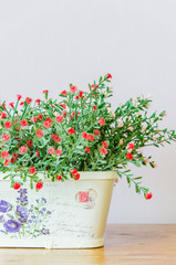 Flower vase decoration