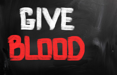 Give Blood Concept