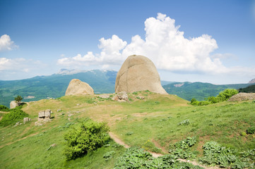 Mountain landscape.