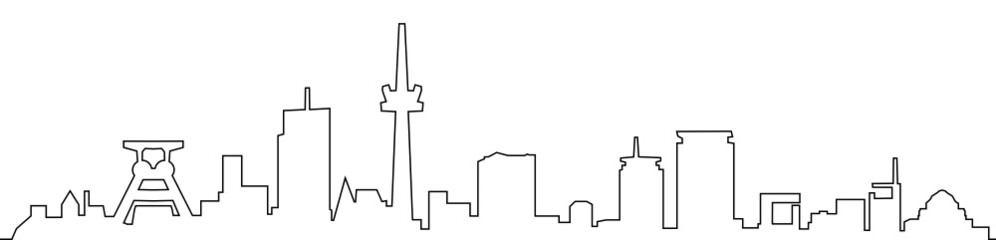 Skyline Essen © SimpLine