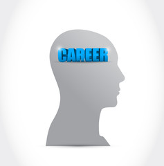 career on my mind. illustration design