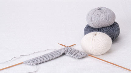 Knitting Accessories. Yarn Balls