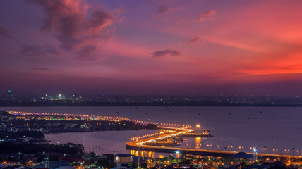 Seaview on chonburi town