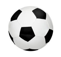 Naklejka premium Soccer Ball Isolated on White