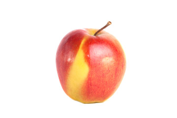 red apple isolated on white background