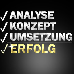 Fototapeta premium erfolg