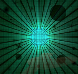 www abstract modern retro style