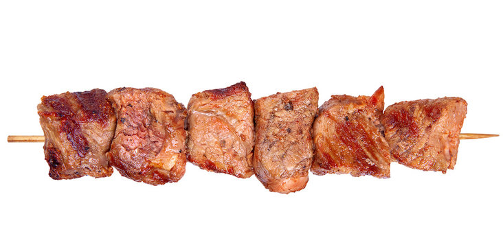 Grilled pork meat