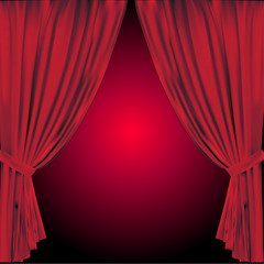 Fototapeta premium curtain