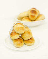 French milk bread, pain-au-lait, homemade