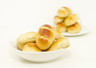 French milk bread, pain-au-lait, homemade