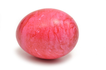 Fototapeta premium Rotes Osterei