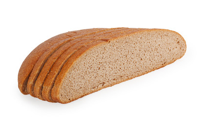 black bread slices
