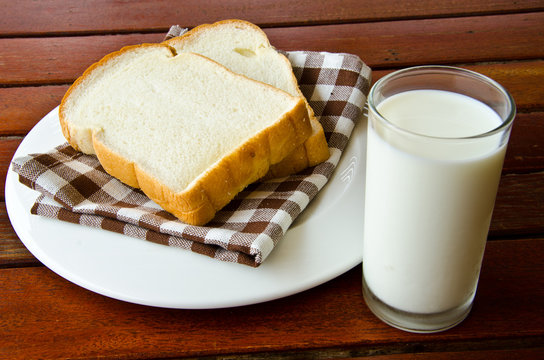 milk and bread