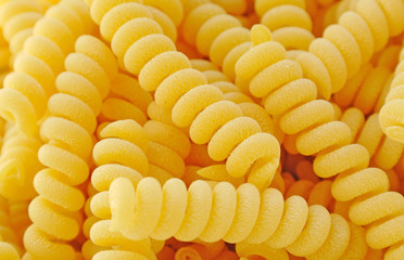 Fusilli italian pasta
