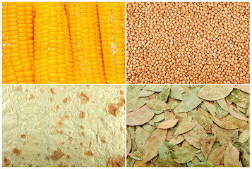 collection of organic textures.