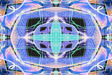 Abstract graffiti pattern