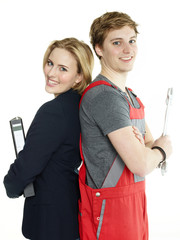 Apprentices for car mechanic and office