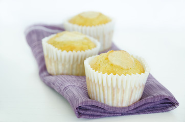 Delicious several muffins.