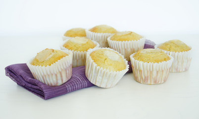 Delicious several muffins.