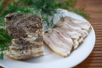 cooked bacon
