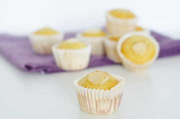 Delicious several muffins.