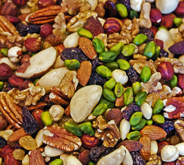 assortment nuts