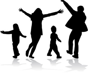 Family Silhouettes