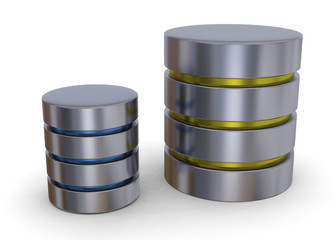 Server and Network - 3D